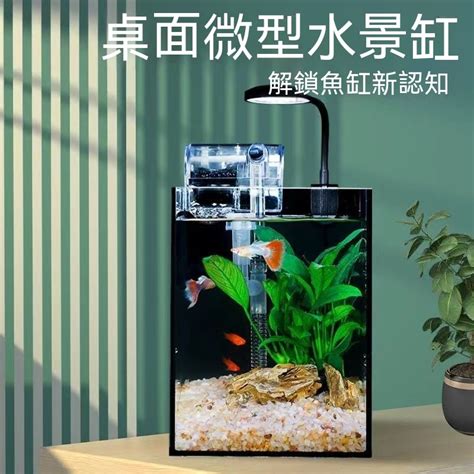 辦公桌魚缸左邊